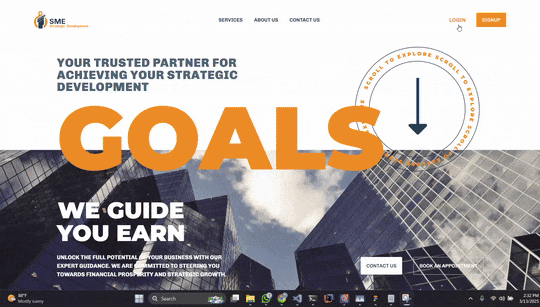 SME Strategic Development Website